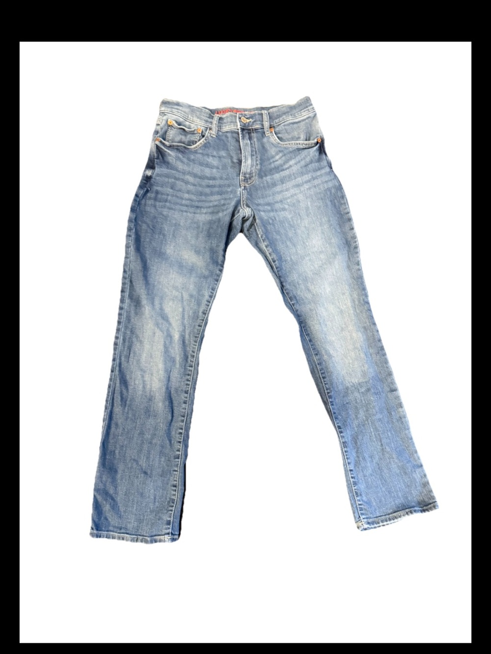 Lucky Brand 223 Straight, Medium wash, 30x32